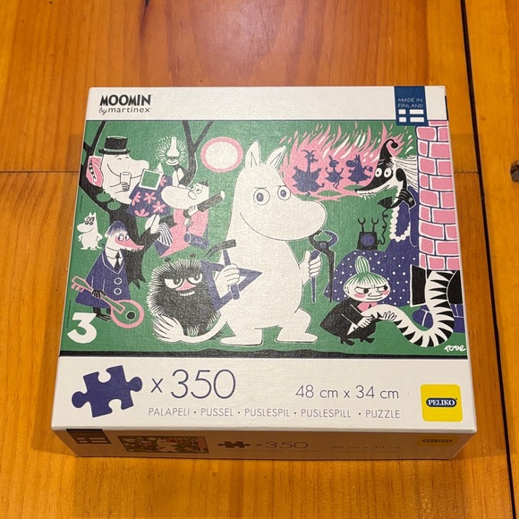 Peliko Other - MOOMIN Finland 300-Piece Puzzle Comic Book Cover #3 Tove Jansson
